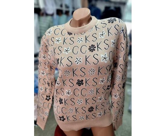 Свитер женский JL70 beige р.48-52 "Julia" недорого оптом от прямого поставщика Фотография Свитер женский JL70 beige р.48-52 "Julia" недорого оптом от прямого поставщика