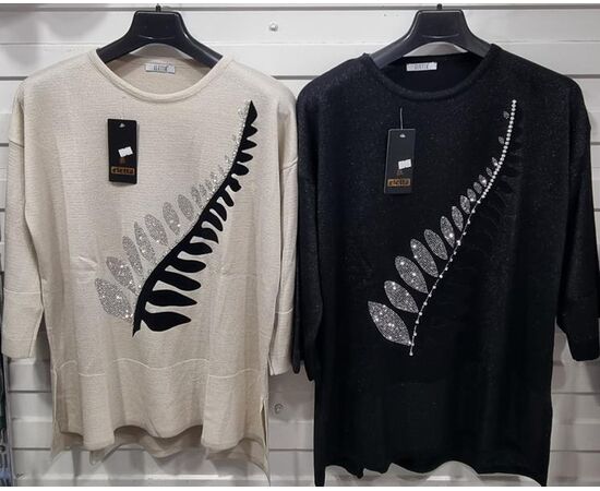 Свитер женский JL87 l.beige р.52-54 "Julia" недорого оптом от прямого поставщика Фотография Свитер женский JL87 l.beige р.52-54 "Julia" недорого оптом от прямого поставщика