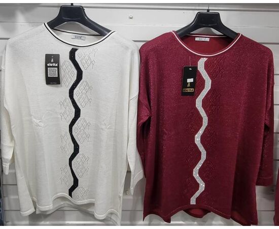 Свитер женский JL96 wine р.52-54 "Julia" недорого оптом от прямого поставщика Фотография Свитер женский JL96 wine р.52-54 "Julia" недорого оптом от прямого поставщика