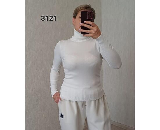 Гольф женский 3121 white р.44-50 "FSN" недорого оптом от прямого поставщика Фотография Гольф женский 3121 white р.44-50 "FSN" недорого оптом от прямого поставщика