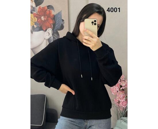 Батник женский тёплый 4001 black р.44-50 "FSN" недорого оптом от прямого поставщика Фотография Батник женский тёплый 4001 black р.44-50 "FSN" недорого оптом от прямого поставщика