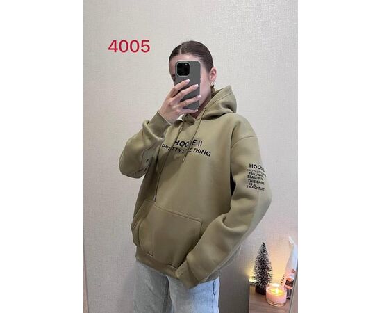 Худи женское 4005 khaki р.42-48 "FSN" недорого оптом от прямого поставщика Фотография Худи женское 4005 khaki р.42-48 "FSN" недорого оптом от прямого поставщика