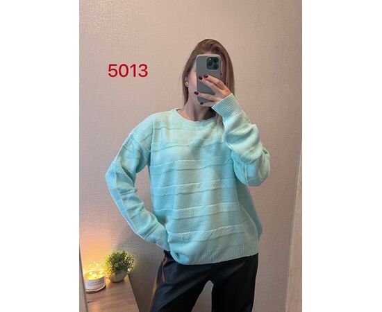 Свитер женский 5013-3 l.blue р.48-52 "FSN" недорого оптом от прямого поставщика Фотография Свитер женский 5013-3 l.blue р.48-52 "FSN" недорого оптом от прямого поставщика