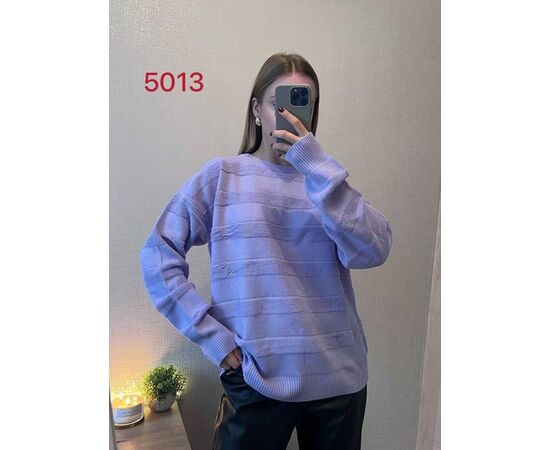 Свитер женский 5013-3 lilac р.48-52 "FSN" недорого оптом от прямого поставщика Фотография Свитер женский 5013-3 lilac р.48-52 "FSN" недорого оптом от прямого поставщика
