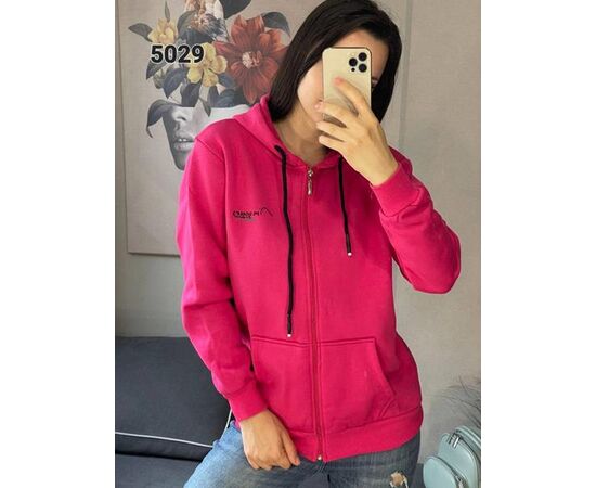 Кофта спортивна жіноча тепла 5029 pink р.42-48 "FSN" недорого оптом від прямого постачальника Кофта спортивна жіноча тепла 5029 pink р.42-48 "FSN" недорого оптом від прямого постачальника