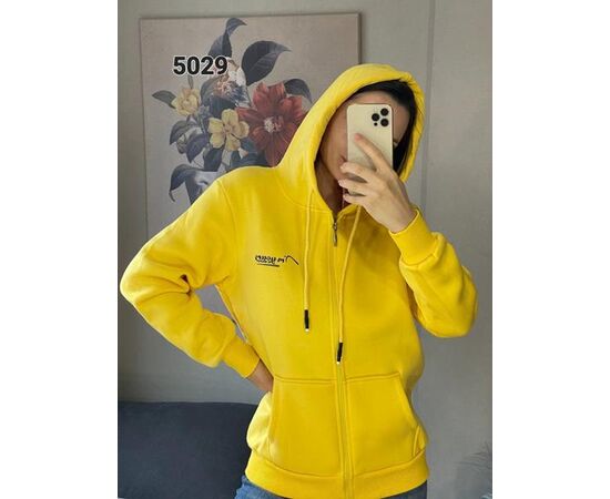 Кофта спортивна жіноча тепла 5029 yellow р.42-48 "FSN" недорого оптом від прямого постачальника Кофта спортивна жіноча тепла 5029 yellow р.42-48 "FSN" недорого оптом від прямого постачальника