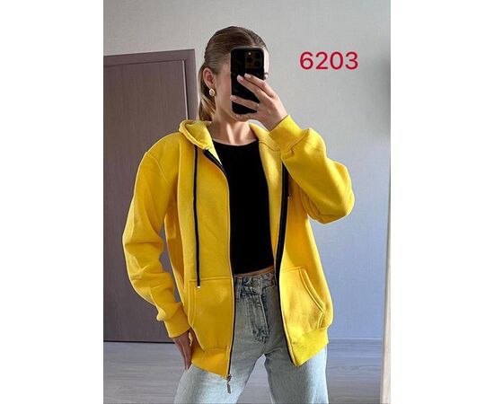 Кофта спортивна жіноча тепла 6203 yellow р.42-48 "FSN" недорого оптом від прямого постачальника Кофта спортивна жіноча тепла 6203 yellow р.42-48 "FSN" недорого оптом від прямого постачальника