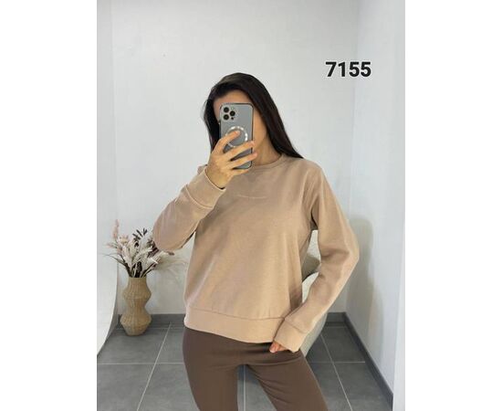 Свитер женский 7155 beige р.48-52 "FSN" недорого оптом от прямого поставщика Фотография Свитер женский 7155 beige р.48-52 "FSN" недорого оптом от прямого поставщика