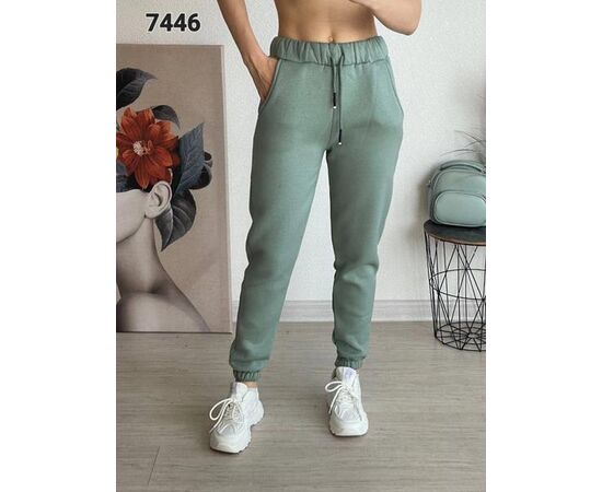 Штаны спортивные женские тёплые 7446 mint р.42-48 "FSN" недорого оптом от прямого поставщика Фотография Штаны спортивные женские тёплые 7446 mint р.42-48 "FSN" недорого оптом от прямого поставщика