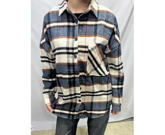 Сорочка жіноча XR524 blue р.S-L "X-Ray" недорого оптом від прямого постачальника Сорочка жіноча XR524 blue р.S-L "X-Ray" недорого оптом від прямого постачальника