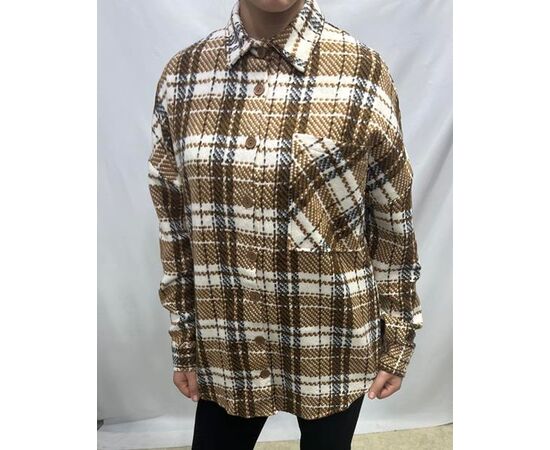 Сорочка жіноча XR529 beige р.S-L "X-Ray" недорого оптом від прямого постачальника Сорочка жіноча XR529 beige р.S-L "X-Ray" недорого оптом від прямого постачальника