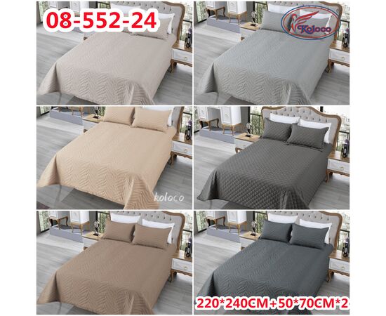 Покрывало 08-552-24 р.200*230 "Koloco" недорого от прямого поставщика Фотография Покрывало 08-552-24 р.200*230 "Koloco" недорого от прямого поставщика