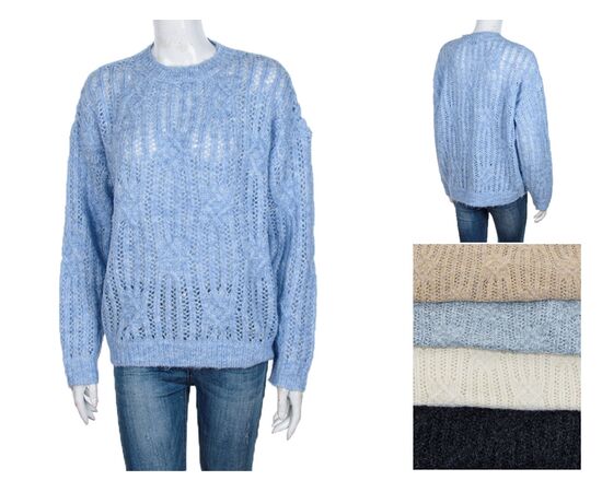 Свитер женский 7522 mix р.one size "Svit clothes" недорого оптом от прямого поставщика Фотография Свитер женский 7522 mix р.one size "Svit clothes" недорого оптом от прямого поставщика