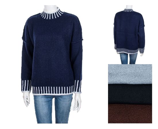 Свитер женский 7879 mix р.one size "Svit clothes" недорого оптом от прямого поставщика Фотография Свитер женский 7879 mix р.one size "Svit clothes" недорого оптом от прямого поставщика