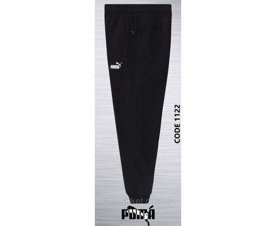 Спортивні штани чоловічі на флісі Пума розміри S-2XL (5 кв) "REMAIN" недорого від прямого постачальника, зображення 2