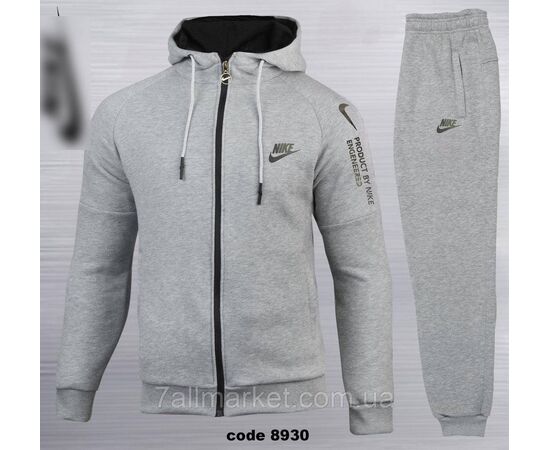 Спортивный мужской костюм на флисе Найк  размеры S-2XL (4цв) "REMAIN" недорого от прямого поставщика, изображение 4 Фотография Спортивный мужской костюм на флисе Найк  размеры S-2XL (4цв) "REMAIN" недорого от прямого поставщика, изображение 4