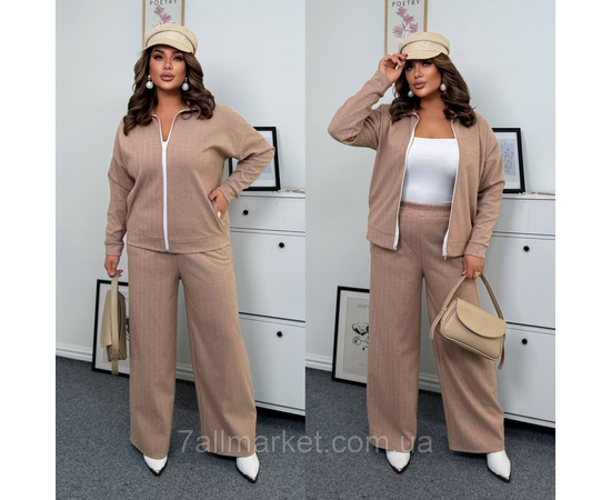 Костюм двойка женский шерстянной полоска размеры 46-60 "LADA" недорого от прямого поставщик, изображение 2 Фотография Костюм двойка женский шерстянной полоска размеры 46-60 "LADA" недорого от прямого поставщик, изображение 2