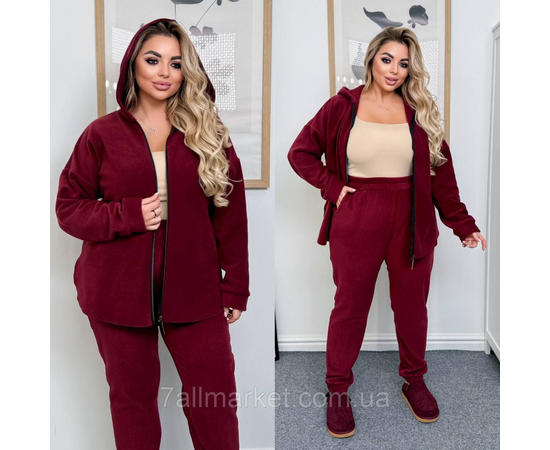 Костюм 2-ка женский спортивный флисовый (46-60) "LADA" недорого от прямого поставщика Фотография Костюм 2-ка женский спортивный флисовый (46-60) "LADA" недорого от прямого поставщика