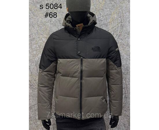 Куртка чоловіча зимова розміри L-4XL (5 кв) "PROSTOMEN" купити недорого від прямого постачальника, зображення 3