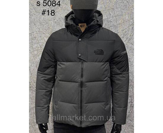 Куртка чоловіча зимова розміри L-4XL (5 кв) "PROSTOMEN" купити недорого від прямого постачальника, зображення 4