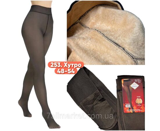 Колготы женские под капрон, теплые на меху размер 48-54 "STELLA" недорого от прямого поставщика Фотография Колготы женские под капрон, теплые на меху размер 48-54 "STELLA" недорого от прямого поставщика