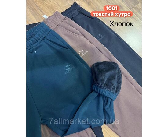 Фотография Спортивные штаны женские, манжет на меху р-ры M-3XL (3цв)"STELLA" недорого от прямого поставщика, изображение 2