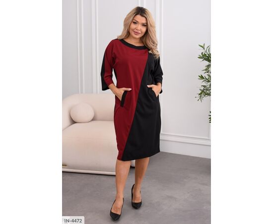 Женское платье с карманами р.48-50;52-54;56-58;60-62 "BELUZA" купить недорого от прямого поставщика, изображение 11 Фотография Женское платье с карманами р.48-50;52-54;56-58;60-62 "BELUZA" купить недорого от прямого поставщика, изображение 11