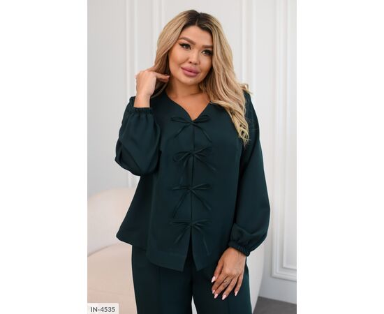 Костюм брючный женский большие размеры р.48-50;52-54;56-58;60-62 (4цв) "BELUZA" купить недорого от прямого поставщика, изображение 11 Фотография Костюм брючный женский большие размеры р.48-50;52-54;56-58;60-62 (4цв) "BELUZA" купить недорого от прямого поставщика, изображение 11