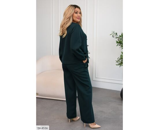 Костюм брючный женский большие размеры р.48-50;52-54;56-58;60-62 (4цв) "BELUZA" купить недорого от прямого поставщика, изображение 10 Фотография Костюм брючный женский большие размеры р.48-50;52-54;56-58;60-62 (4цв) "BELUZA" купить недорого от прямого поставщика, изображение 10