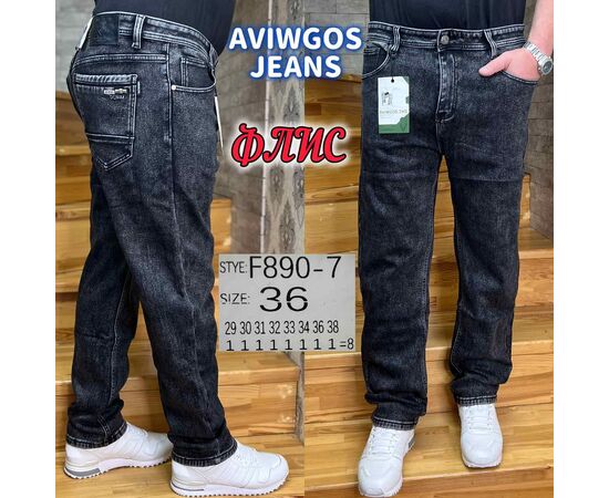 Джинсы мужские F890-7 black р.29-38 "God Baron" недорого оптом от прямого поставщика Фотография Джинсы мужские F890-7 black р.29-38 "God Baron" недорого оптом от прямого поставщика