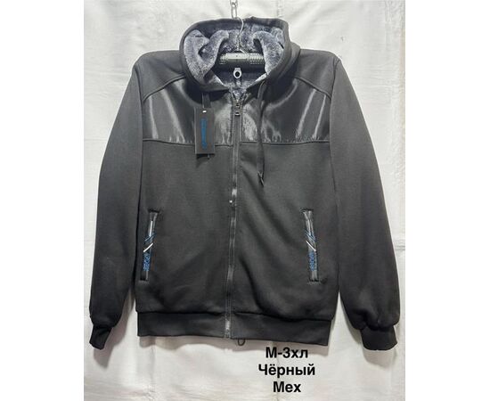 Кофта спортивная мужская 2306 black р.M-3XL "WELL" недорого оптом от прямого поставщика Фотография Кофта спортивная мужская 2306 black р.M-3XL "WELL" недорого оптом от прямого поставщика