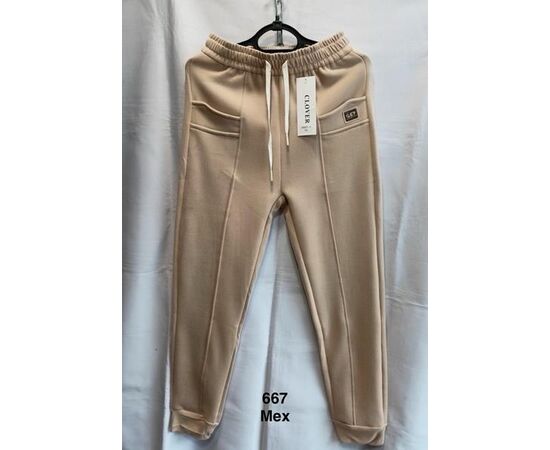 Штаны спортивные женские тёплые 667 beige р.L-4XL "WELL" недорого оптом от прямого поставщика Фотография Штаны спортивные женские тёплые 667 beige р.L-4XL "WELL" недорого оптом от прямого поставщика