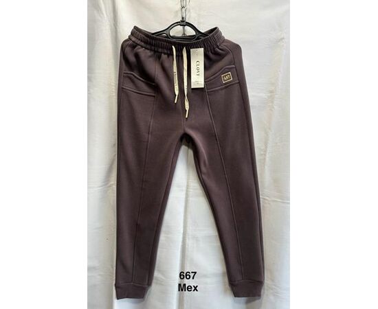Штаны спортивные женские тёплые 667 brown р.L-4XL "WELL" недорого оптом от прямого поставщика Фотография Штаны спортивные женские тёплые 667 brown р.L-4XL "WELL" недорого оптом от прямого поставщика
