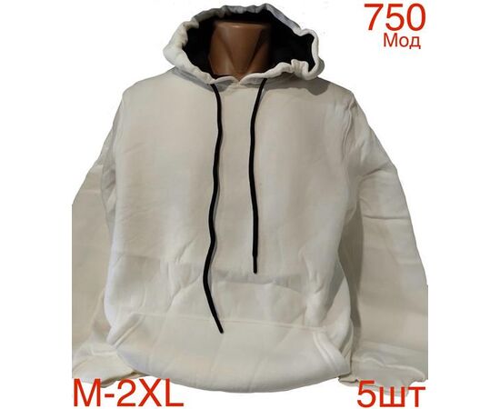 Худи чоловічий ND203-750 white р.M-3XL "EMRE" недорого оптом від прямого постачальника Худи чоловічий ND203-750 white р.M-3XL "EMRE" недорого оптом від прямого постачальника