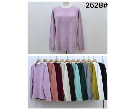 Светр жіночий 2528 mix р.50-54 "PALMIRA" недорого оптом від прямого постачальника Светр жіночий 2528 mix р.50-54 "PALMIRA" недорого оптом від прямого постачальника