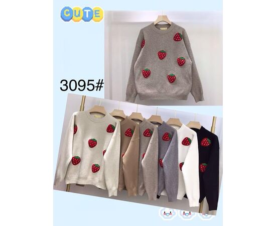 Свитер женский 3095 mix р.48-52 "PALMIRA" недорого оптом от прямого поставщика Фотография Свитер женский 3095 mix р.48-52 "PALMIRA" недорого оптом от прямого поставщика