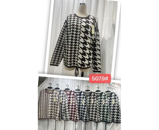 Свитер женский 5079 mix р.52-58 "PALMIRA" недорого оптом от прямого поставщика Фотография Свитер женский 5079 mix р.52-58 "PALMIRA" недорого оптом от прямого поставщика