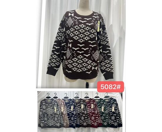 Свитер женский 5082-1 mix р.52-58 "PALMIRA" недорого оптом от прямого поставщика Фотография Свитер женский 5082-1 mix р.52-58 "PALMIRA" недорого оптом от прямого поставщика