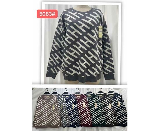 Свитер женский 5083 mix р.52-58 "PALMIRA" недорого оптом от прямого поставщика Фотография Свитер женский 5083 mix р.52-58 "PALMIRA" недорого оптом от прямого поставщика