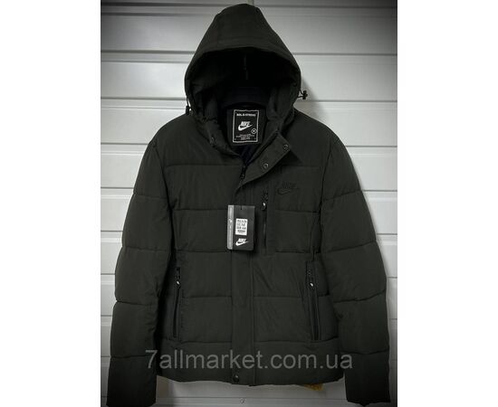 Куртка чоловіча зимова з капюшоном Найк розміри 48-56 (3кв) "SKAY" купити недорого від прямого постачальника, зображення 2 Куртка чоловіча зимова з капюшоном Найк розміри 48-56 (3кв) "SKAY" купити недорого від прямого постачальника, зображення 2