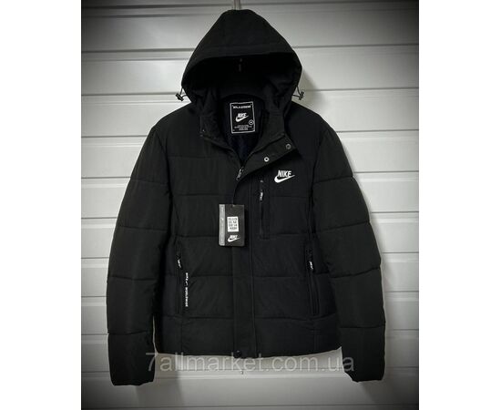 Куртка чоловіча зимова з капюшоном Найк розміри 48-56 (3кв) "SKAY" купити недорого від прямого постачальника, зображення 3 Куртка чоловіча зимова з капюшоном Найк розміри 48-56 (3кв) "SKAY" купити недорого від прямого постачальника, зображення 3