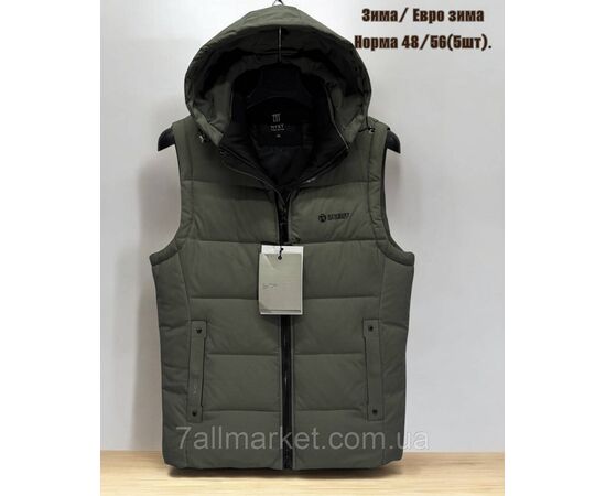 Жилетка мужская евро зима с капюшоном р-ры 48-56 (5цв) "SKAY" купить недорого от прямого поставщика Фотография Жилетка мужская евро зима с капюшоном р-ры 48-56 (5цв) "SKAY" купить недорого от прямого поставщика