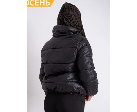 Куртка жіноча демісезонна 007 black р.M-3XL "Seven Group" недорого оптом від прямого постачальника, зображення 2 Куртка жіноча демісезонна 007 black р.M-3XL "Seven Group" недорого оптом від прямого постачальника, зображення 2