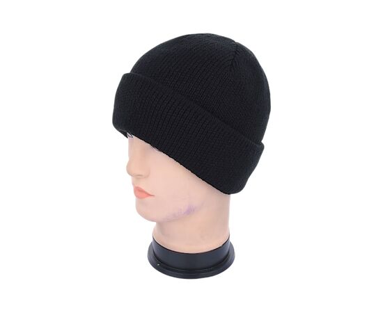 Шапка чоловіча зимова MW031-1 на флісі black р.56-62 "Angelica" недорого оптом від прямого постачальника Шапка чоловіча зимова MW031-1 на флісі black р.56-62 "Angelica" недорого оптом від прямого постачальника