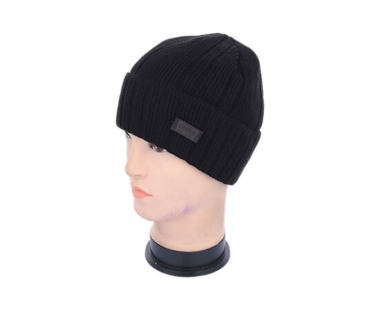 Шапка чоловіча зимова MW033-1 на флісі black р.56-62 "Angelica" недорого оптом від прямого постачальника Шапка чоловіча зимова MW033-1 на флісі black р.56-62 "Angelica" недорого оптом від прямого постачальника