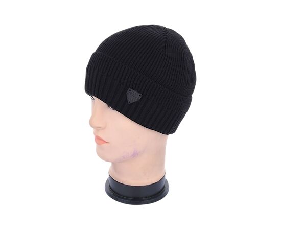 Шапка чоловіча зимова MW044-1 на флісі black р.56-62 "Angelica" недорого оптом від прямого постачальника Шапка чоловіча зимова MW044-1 на флісі black р.56-62 "Angelica" недорого оптом від прямого постачальника