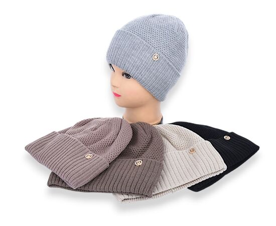 Шапка зимняя женская NSW001-2 на флісі mix р.56-62 "Angelica" недорого оптом от прямого поставщика Фотография Шапка зимняя женская NSW001-2 на флісі mix р.56-62 "Angelica" недорого оптом от прямого поставщика