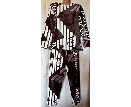 Піжама тепла жіноча HW23 brown р.48-58 "SHELLY" недорого оптом від прямого постачальника Піжама тепла жіноча HW23 brown р.48-58 "SHELLY" недорого оптом від прямого постачальника