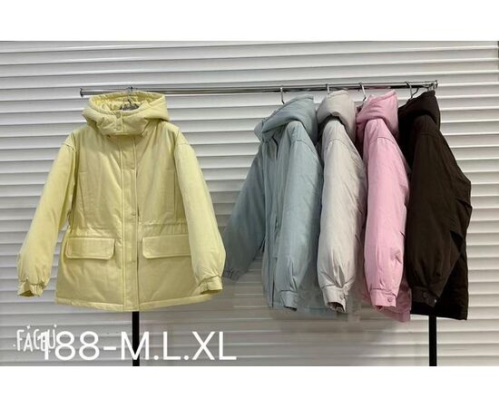 Куртка жіноча зимова KK188 pink р.M-2XL "Annet" недорого оптом від прямого постачальника Куртка жіноча зимова KK188 pink р.M-2XL "Annet" недорого оптом від прямого постачальника