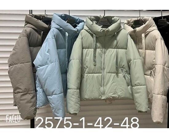 Куртка жіноча зимова KK2575 blue р.42-48 "Annet" недорого оптом від прямого постачальника Куртка жіноча зимова KK2575 blue р.42-48 "Annet" недорого оптом від прямого постачальника